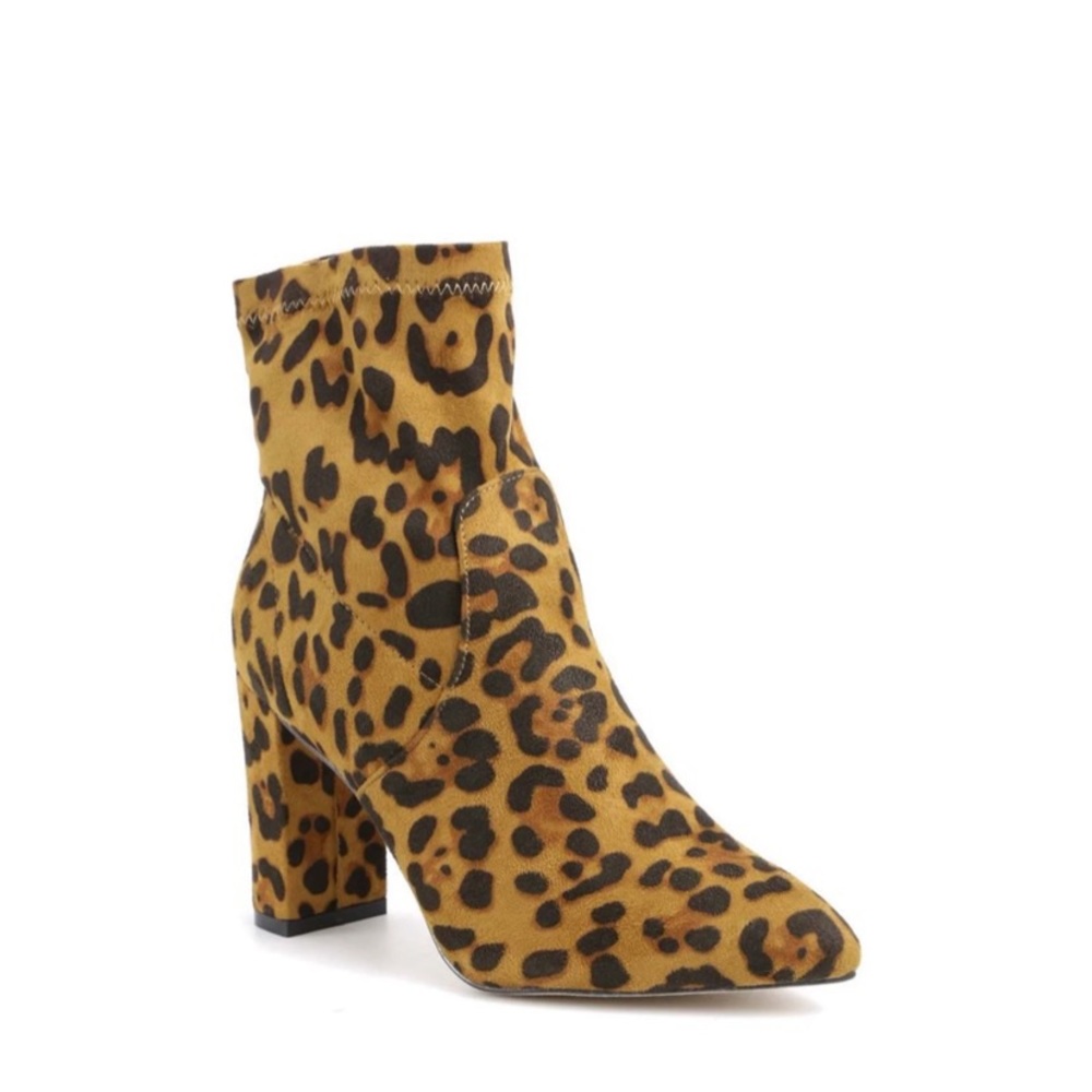 Leopard Booties
